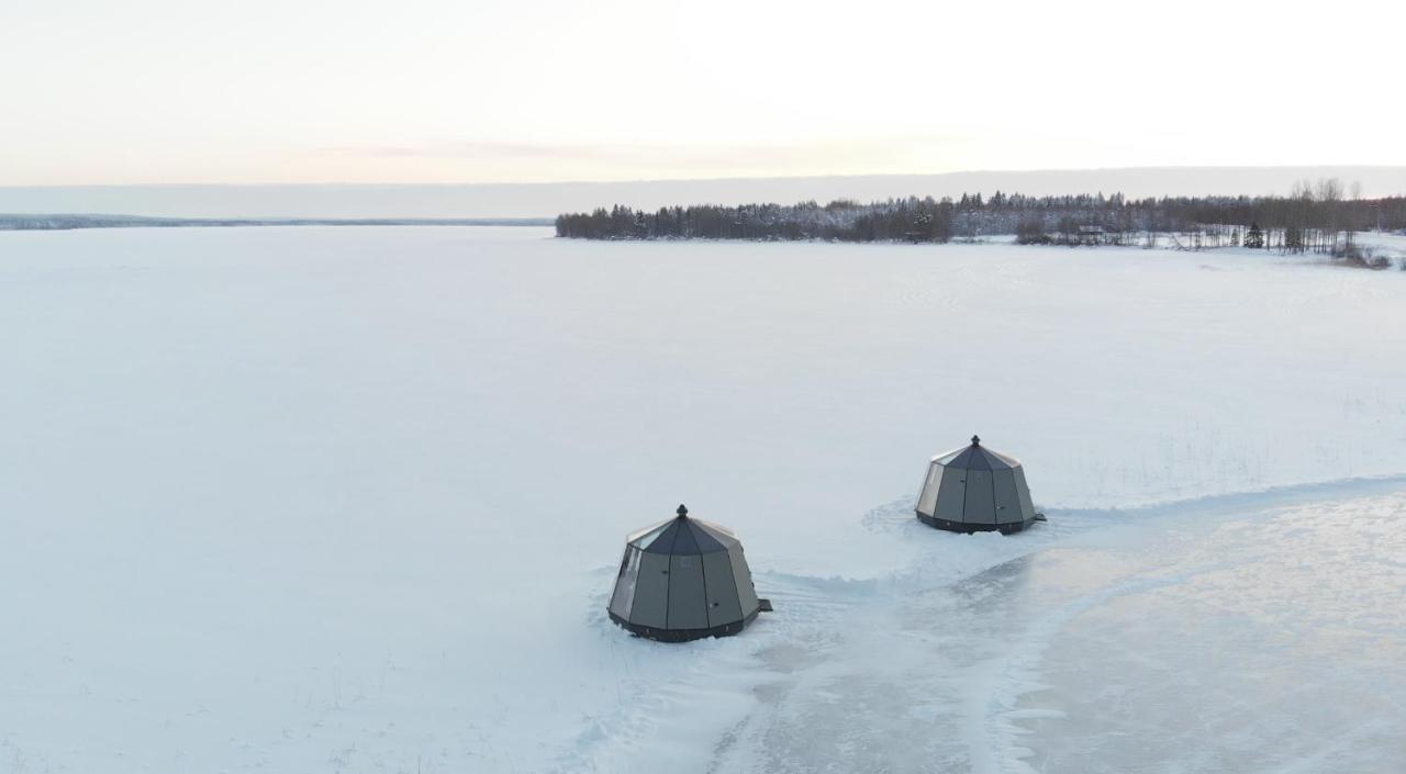 Vikajaervi Lake View Experience Igloos โรวานิเอมิ ภายนอก รูปภาพ