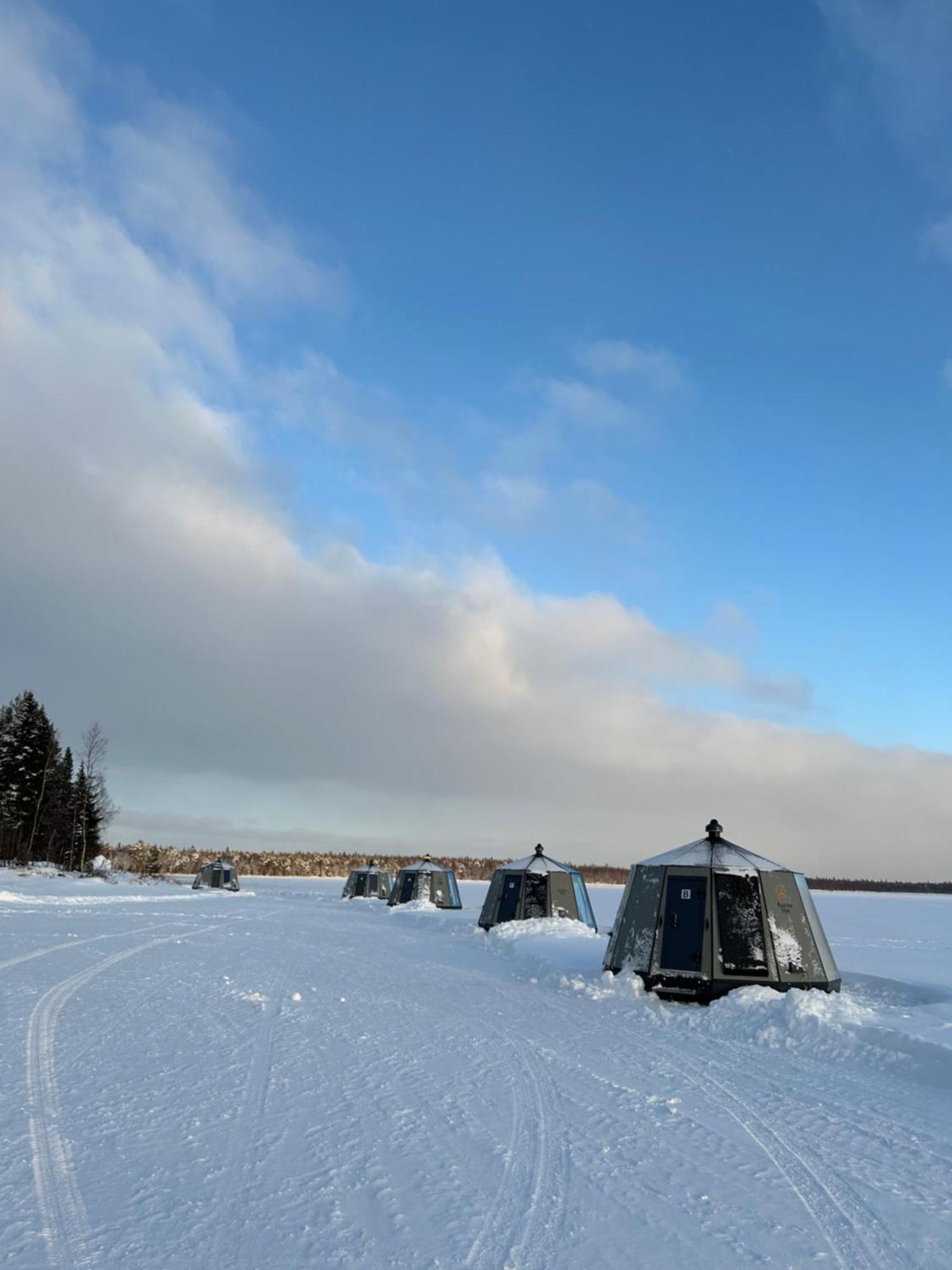 Vikajaervi Lake View Experience Igloos โรวานิเอมิ ภายนอก รูปภาพ